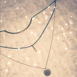 Chocker plus necklace